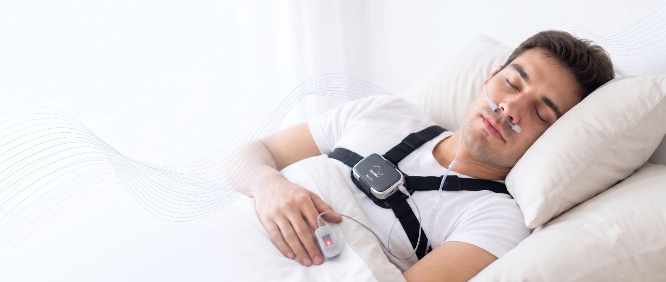 Patient sleep study telemetry session